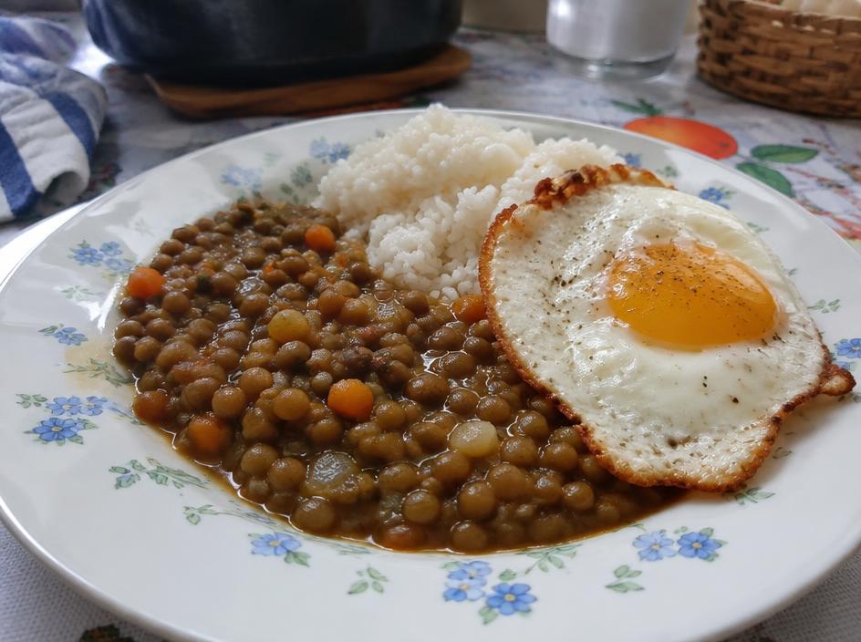 Plato preparado con el recetario