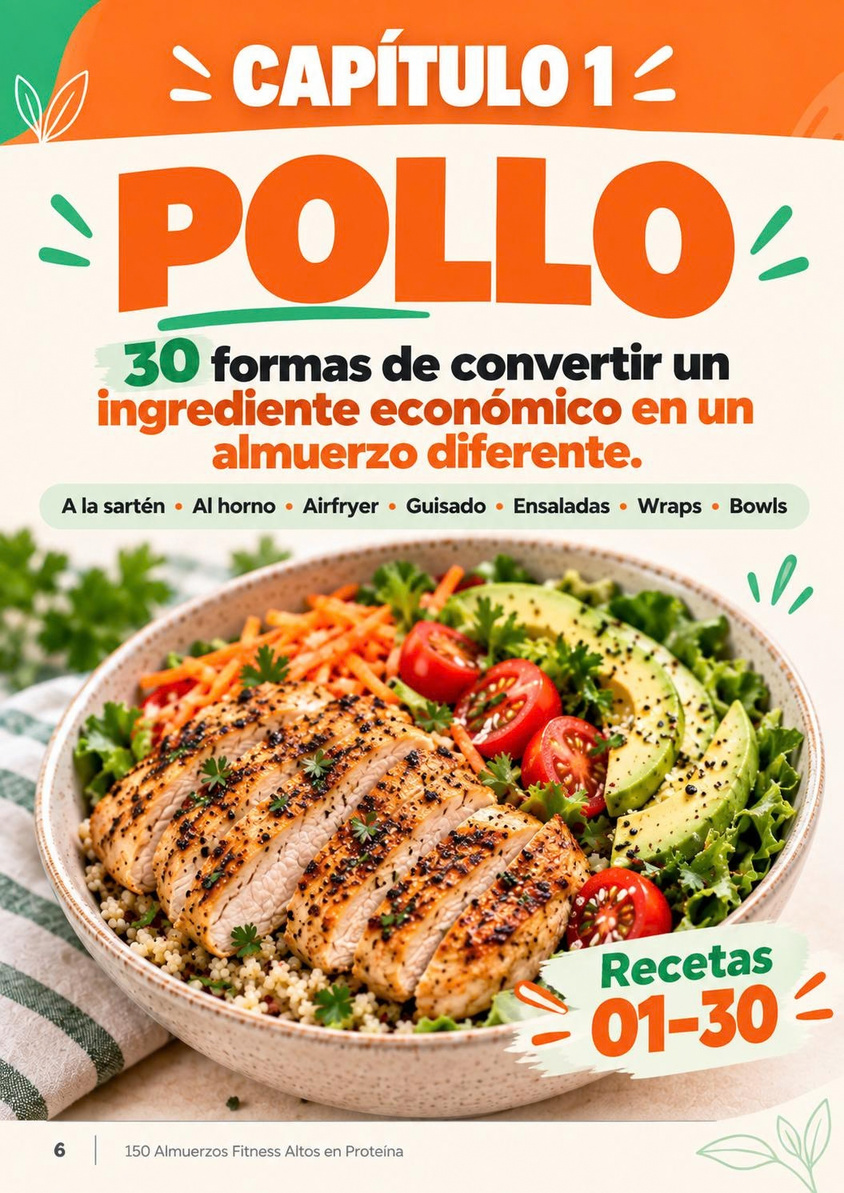 Capítulo de recetas con pollo