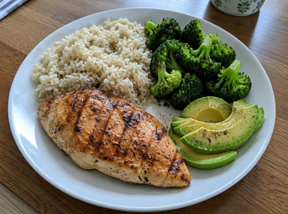 Plato preparado con el recetario