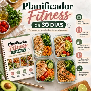 Portada bono: Planificador Fitness de 30 días
